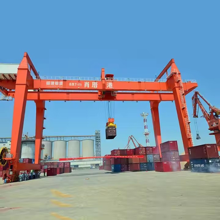 320Ton Double Girder Rail Mounted Gantry Crane
