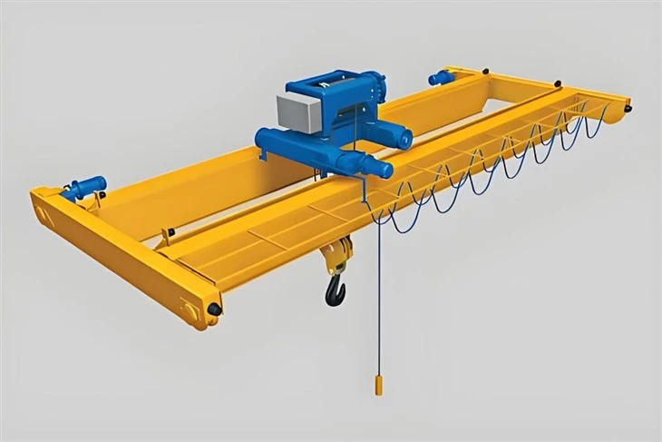 Double Girder Bridge Mobile Overhead Crane 80 Ton With Hoist best
