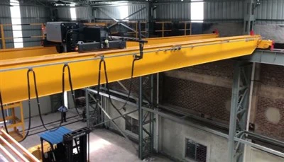Euro Double Girder Over Head Crane með krók